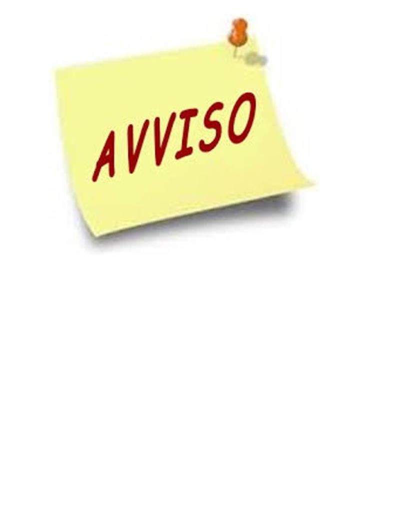 AVVISO