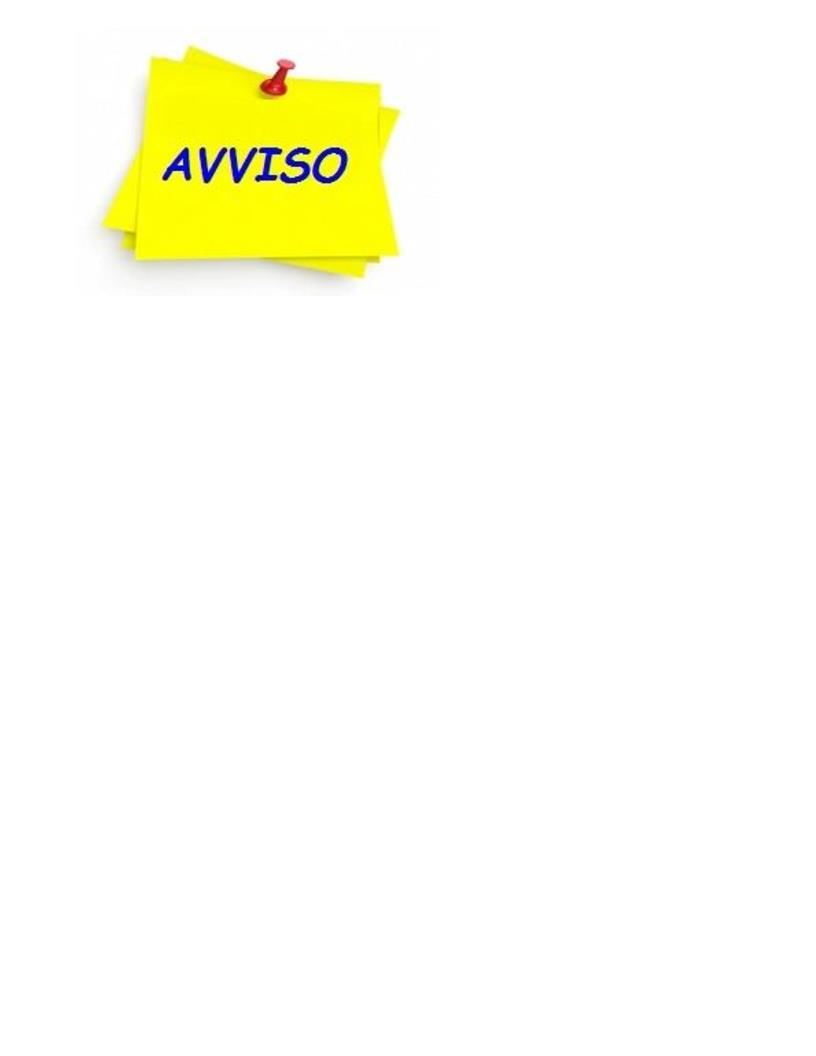AVVISO